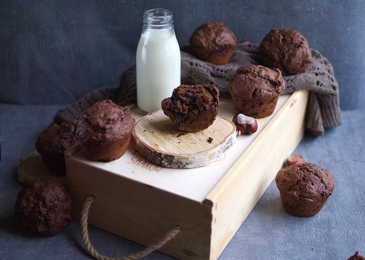muffiny-potrójnie-czekoladowe Muffinki potrójnie czekoladowe